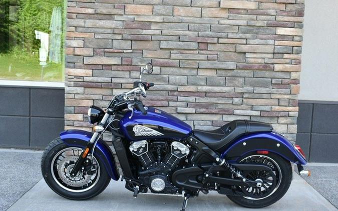 2023 Indian Scout ABS Spirit Blue MetallicBlack Metallic