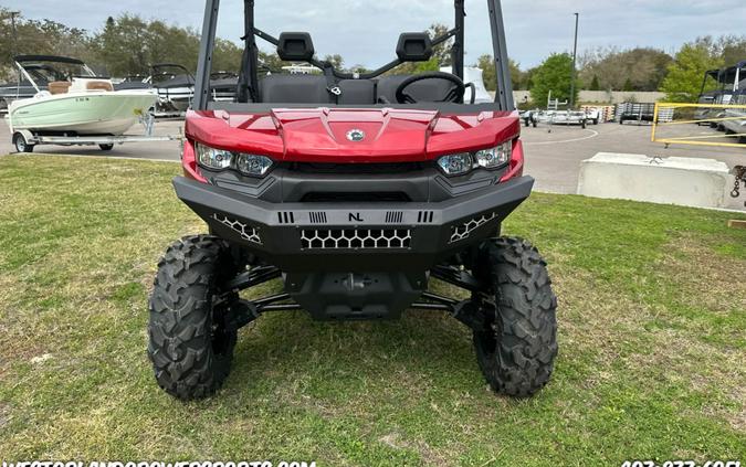 2024 Can-Am® Defender DPS HD10 Fiery Red