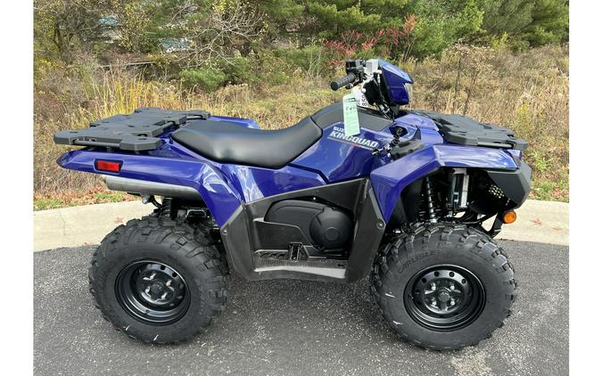 2023 Suzuki KingQuad 750AXi Power Steering + WARN 2500 WINCH & WARN 50" BLADE