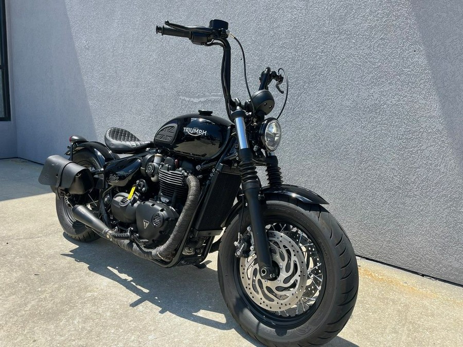 2023 Triumph Bonneville Bobber Jet Black