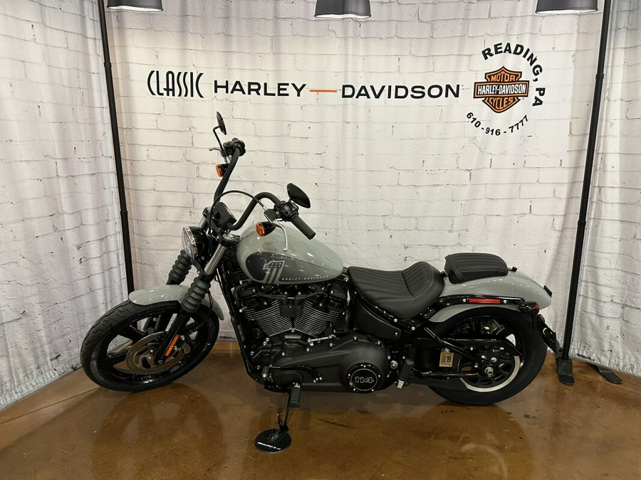 2024 Harley-Davidson Street Bob 114 FXBBS Billiard Grey