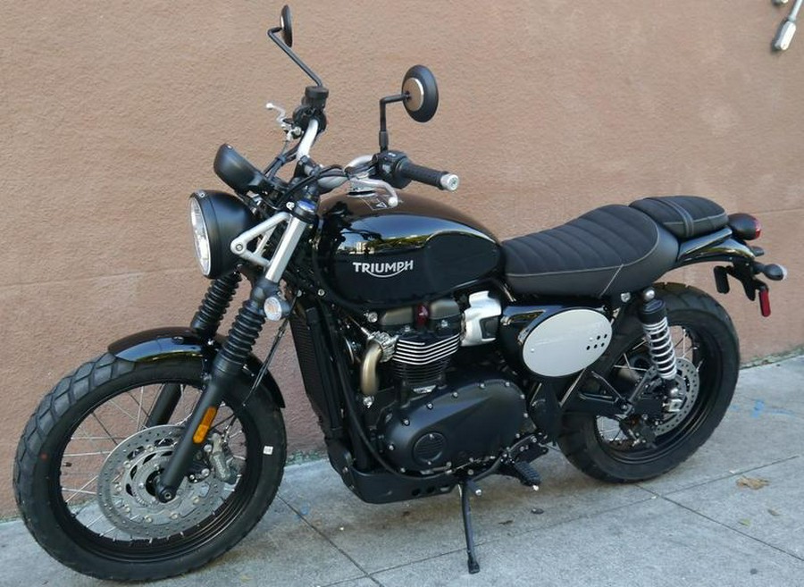 2024 Triumph Scrambler 900 Jet Black