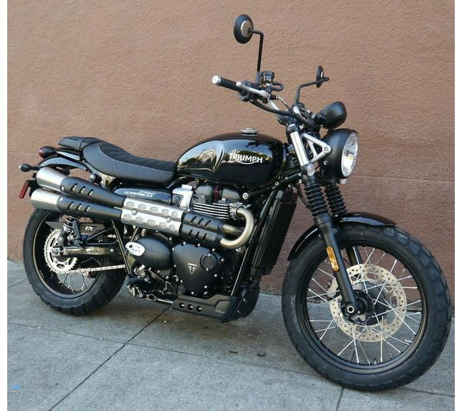 2024 Triumph Scrambler 900 Jet Black