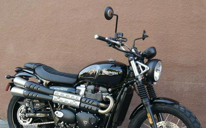 2024 Triumph Scrambler 900 Jet Black