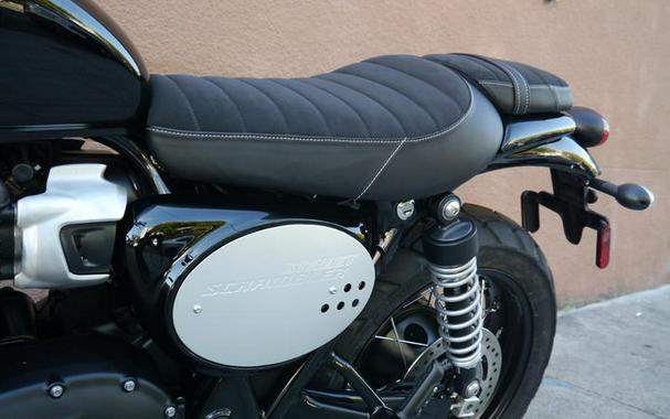 2024 Triumph Scrambler 900 Jet Black