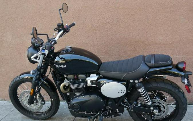 2024 Triumph Scrambler 900 Jet Black