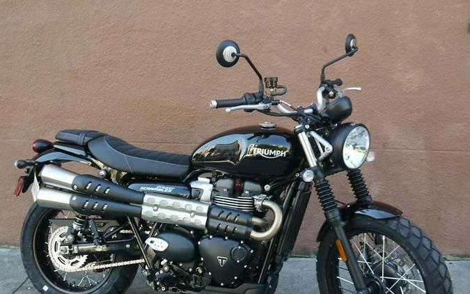 2024 Triumph Scrambler 900 Jet Black