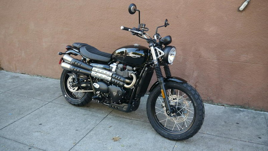 2024 Triumph Scrambler 900 Jet Black