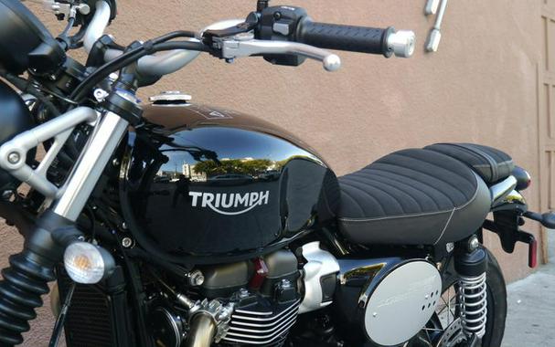 2024 Triumph Scrambler 900 Jet Black