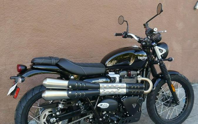 2024 Triumph Scrambler 900 Jet Black