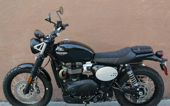 2024 Triumph Scrambler 900 Jet Black