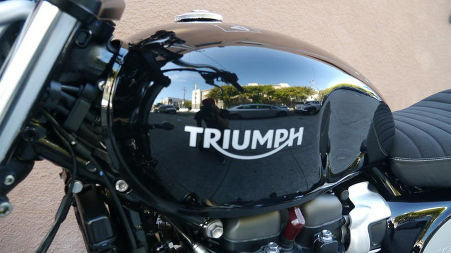 2024 Triumph Scrambler 900 Jet Black