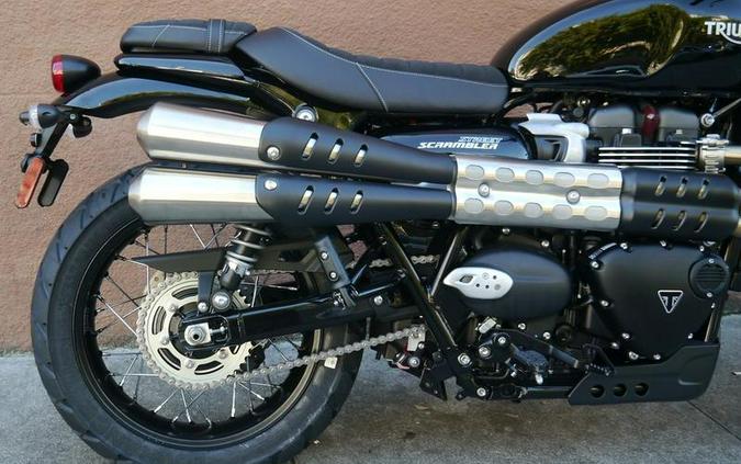 2024 Triumph Scrambler 900 Jet Black