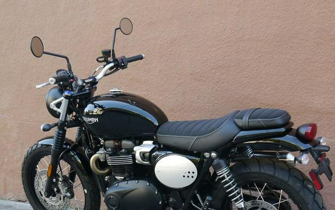 2024 Triumph Scrambler 900 Jet Black