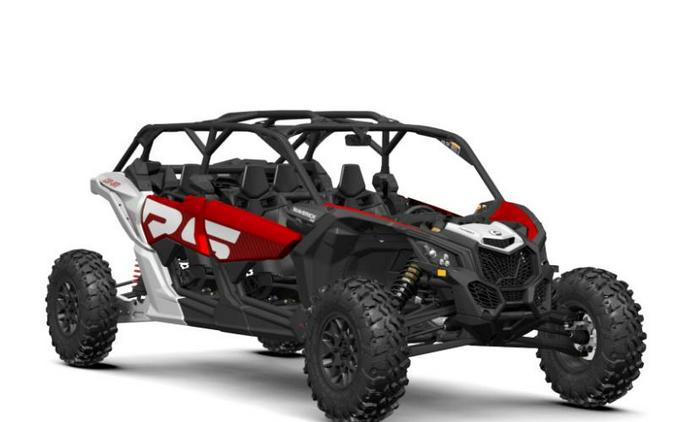 2024 Can-Am® Maverick X3 MAX RS Turbo Fiery Red & Hyper Silver