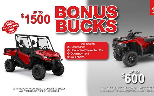 2023 Honda® Pioneer 1000 Deluxe