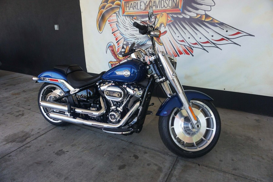 2022 Harley-Davidson Fat Boy 114 Reef Blue