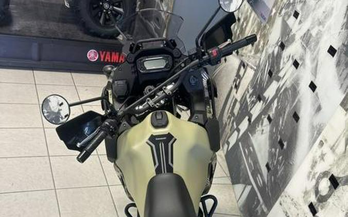 2026 Kawasaki KLR®650 Adventure ABS Cypher Camo Beige