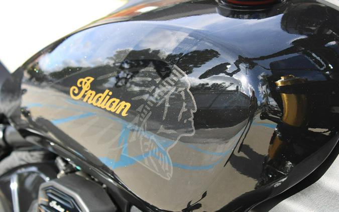 2026 Indian Motorcycle® 101 Scout® Black Crystal with Super Graphite