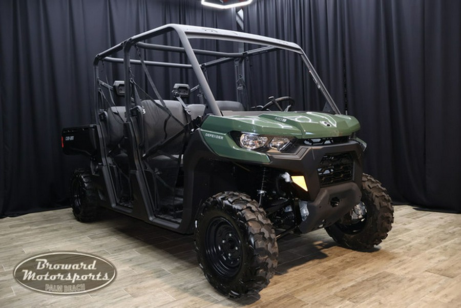 2024 Can-Am Defender MAX DPS HD9 Tundra Green