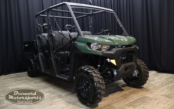 2024 Can-Am Defender MAX DPS HD9 Tundra Green