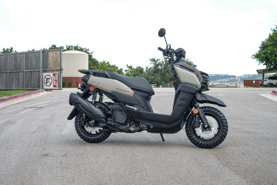 New 2024 YAMAHA ZUMA 125 SAND GRAY