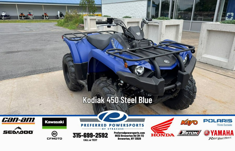 2025 Yamaha Kodiak 450 Steel Blue