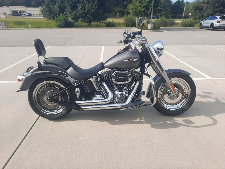 2016 Harley-Davidson® Fat Boy® Charcoal Pearl