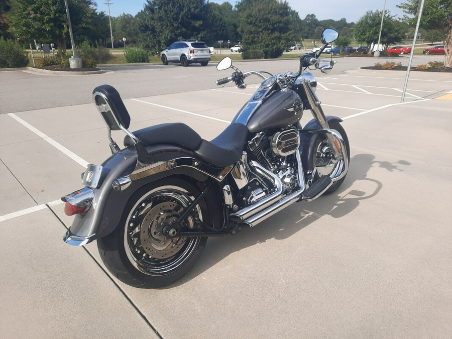 2016 Harley-Davidson® Fat Boy® Charcoal Pearl