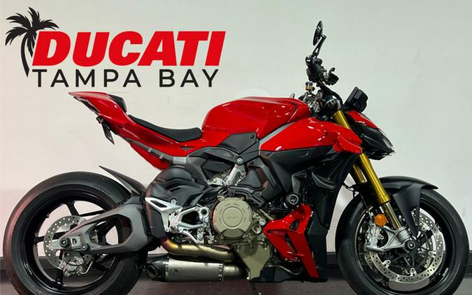 2025 Ducati Streetfighter V4 S Ducati Red