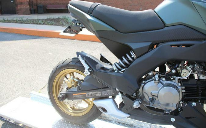 2025 Kawasaki Z125 PRO Cypher Camo Beige