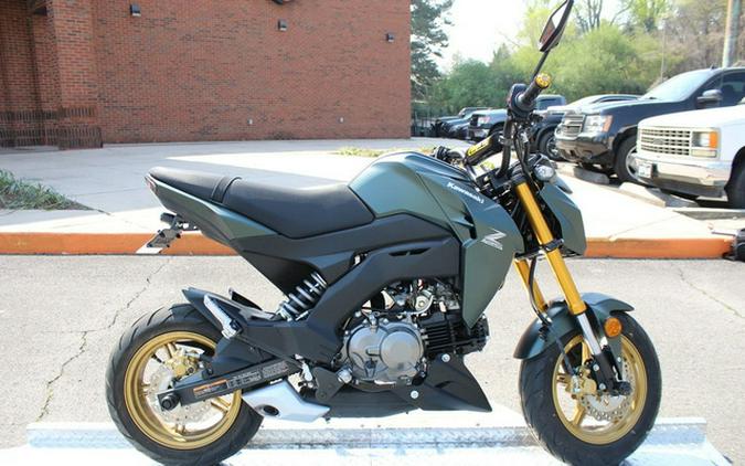 2025 Kawasaki Z125 PRO Cypher Camo Beige