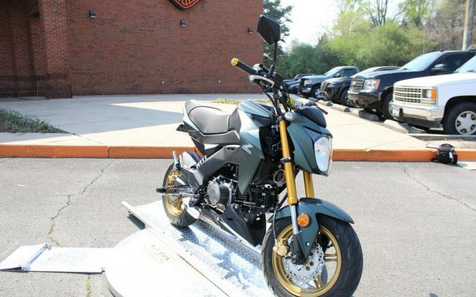 2025 Kawasaki Z125 PRO Cypher Camo Beige