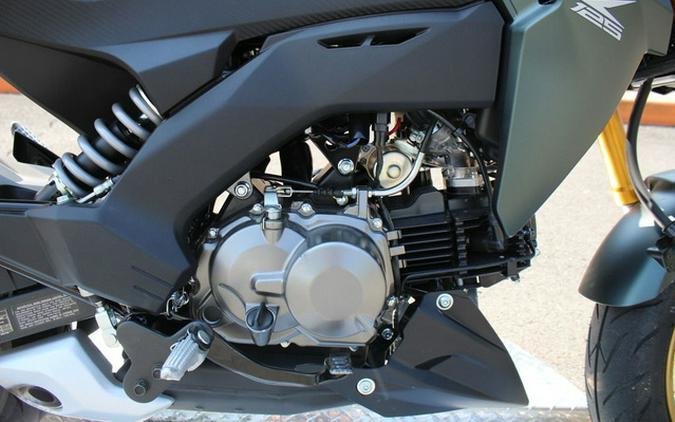 2025 Kawasaki Z125 PRO Cypher Camo Beige