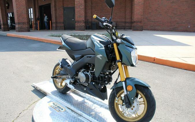 2025 Kawasaki Z125 PRO Cypher Camo Beige