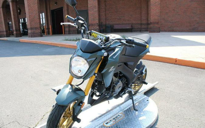 2025 Kawasaki Z125 PRO Cypher Camo Beige
