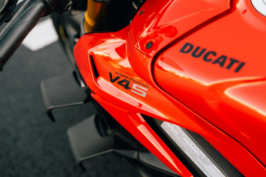 2024 Ducati Streetfighter V4 S Ducati Red