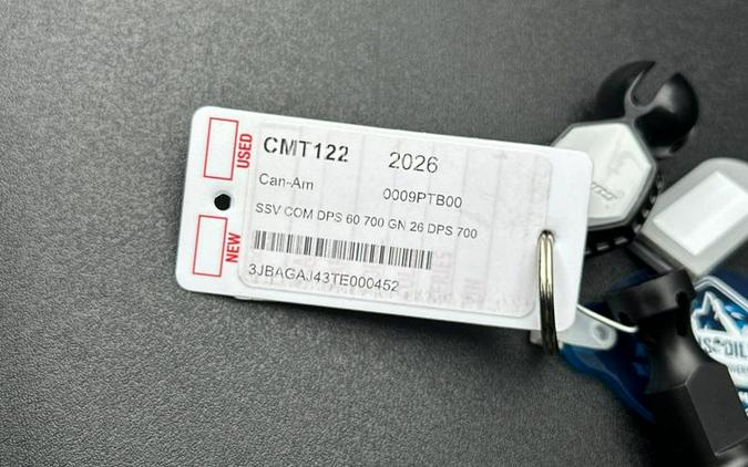 2026 Can-Am® SSV COM DPS 60 700 GN 26 DPS 700