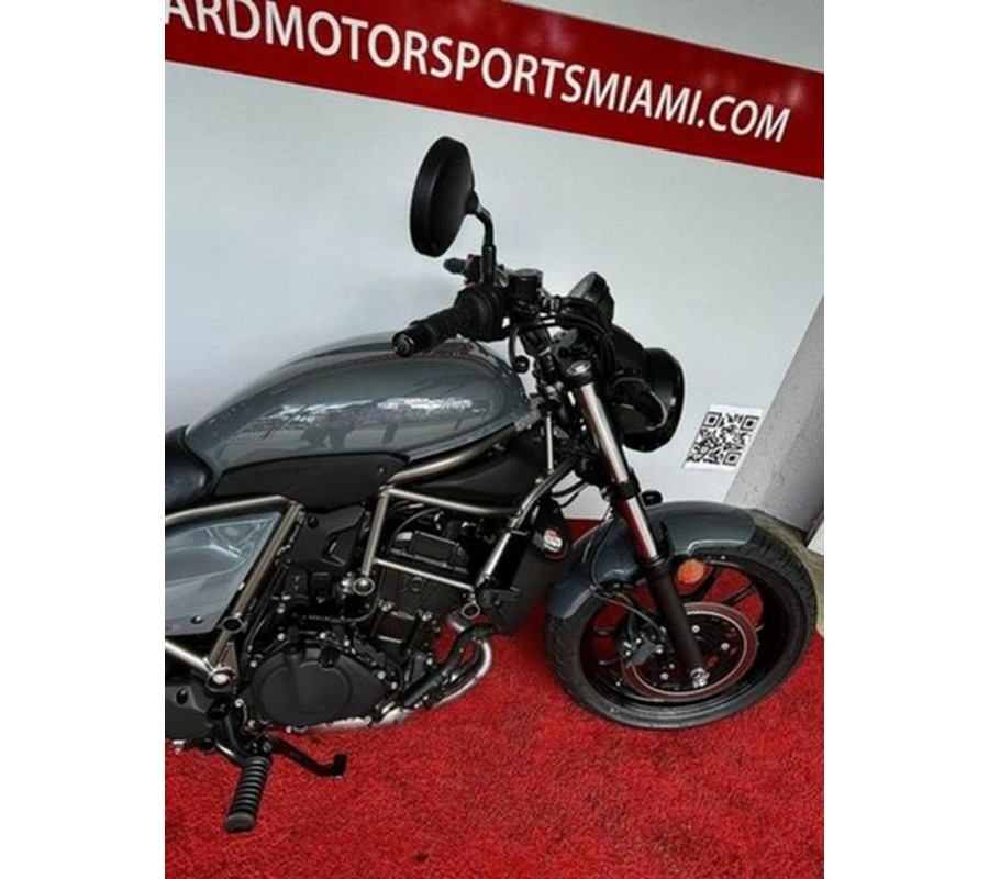 2024 Kawasaki Eliminator ABS Pearl Storm Gray