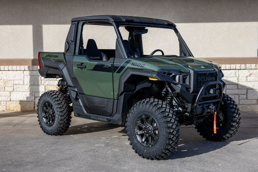 New 2024 POLARIS XPEDITION XP 1000 ULTIMATE Army Green