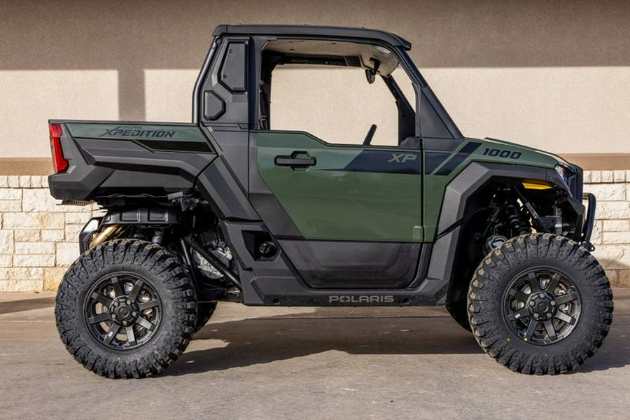 New 2024 POLARIS XPEDITION XP 1000 ULTIMATE Army Green