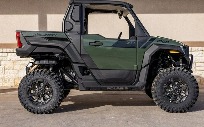 New 2024 POLARIS XPEDITION XP 1000 ULTIMATE Army Green