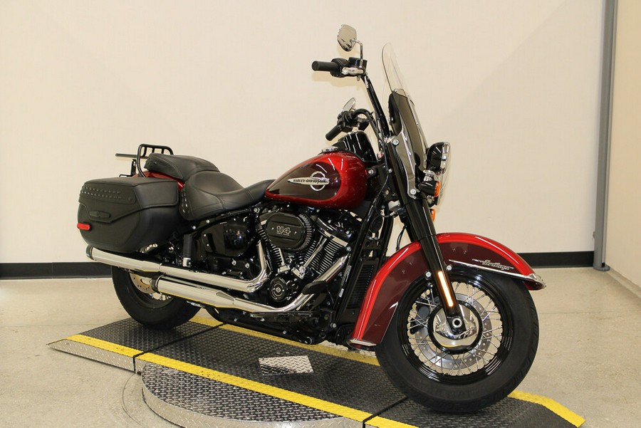 Used 2019 Harley-Davidson Heritage Softail Classic 114 FLHCS Motorcycle For Sale In Miami, Florida