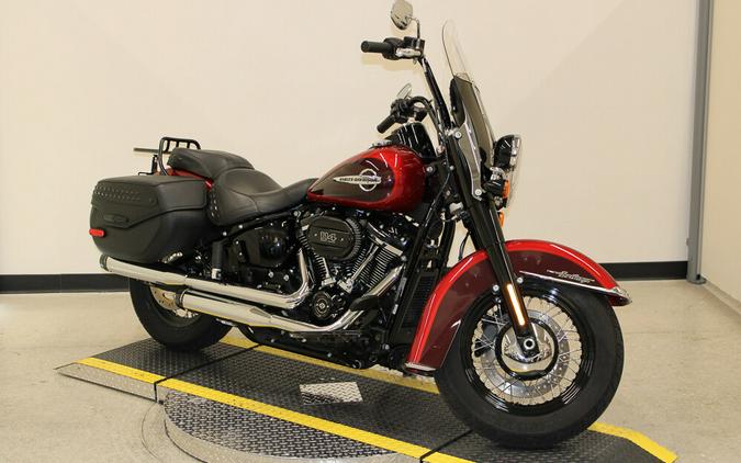 Used 2019 Harley-Davidson Heritage Softail Classic 114 FLHCS Motorcycle For Sale In Miami, Florida