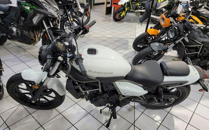 2024 Kawasaki Eliminator Pearl Robotic White