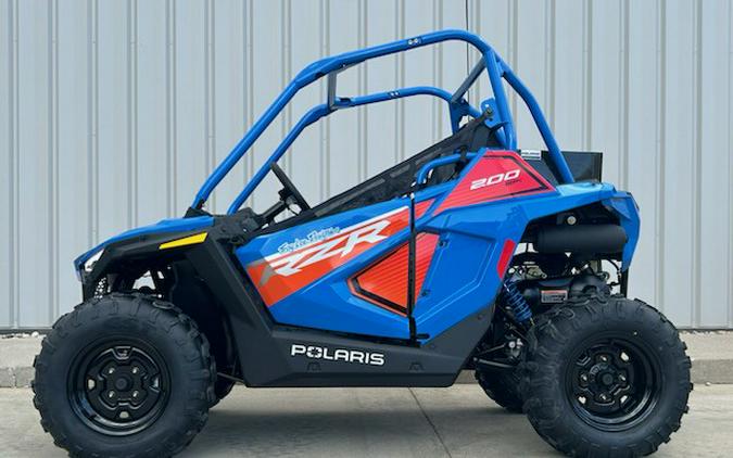 2023 Polaris Industries RZR 200 EFI Troy Lee Designs Edition Velocity Blue