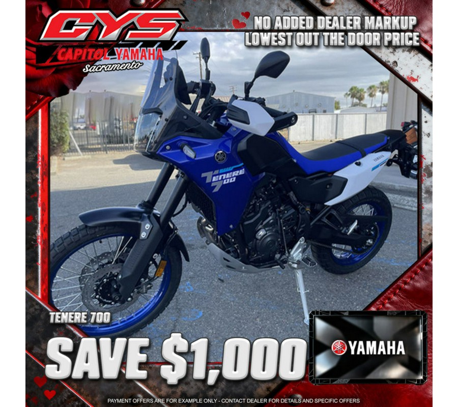 2025 Yamaha Ténéré 700