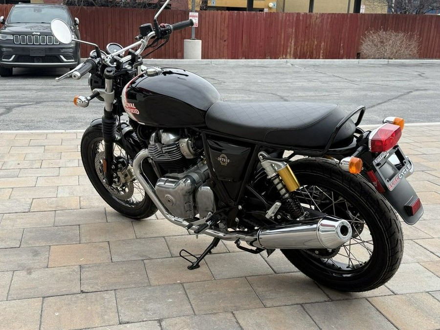 2024 Royal Enfield INT650 Black Pearl