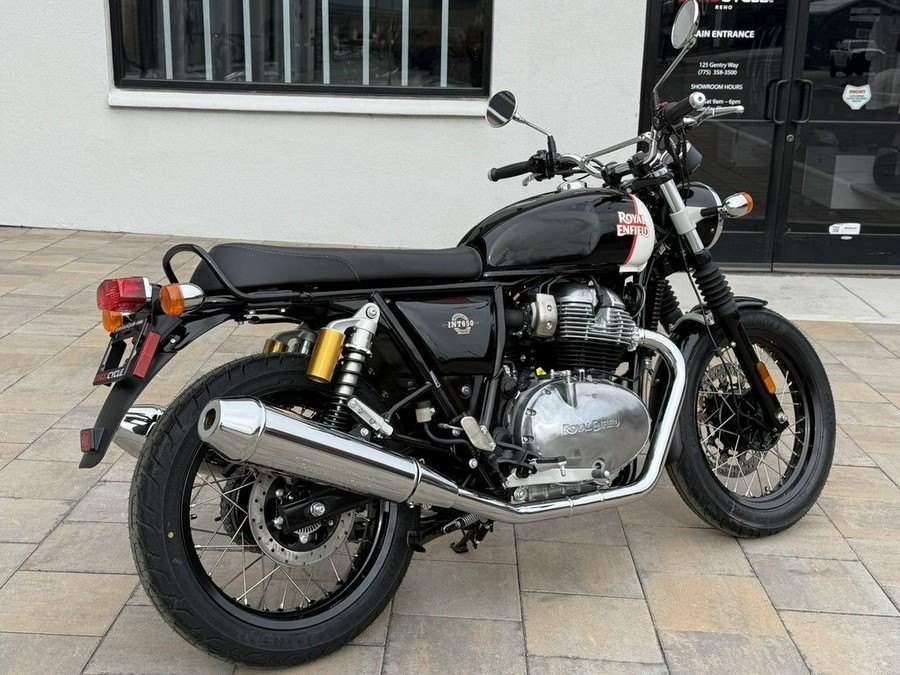 2024 Royal Enfield INT650 Black Pearl