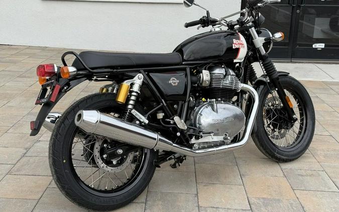2024 Royal Enfield INT650 Black Pearl